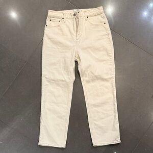 Abercrombie ankle straight ultra high rise jeans size 28